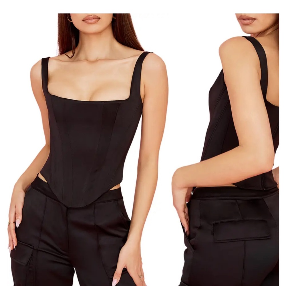 House of CB Rafa satin corset
